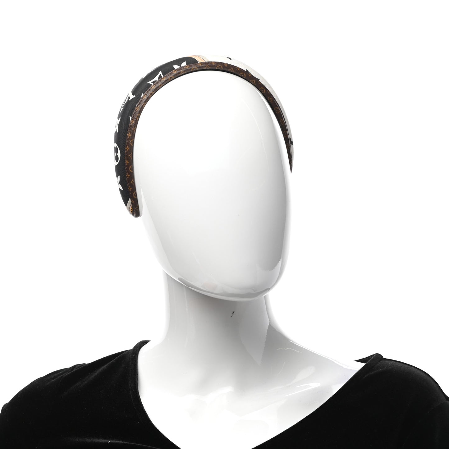 Monogram Be Mindful Headband White