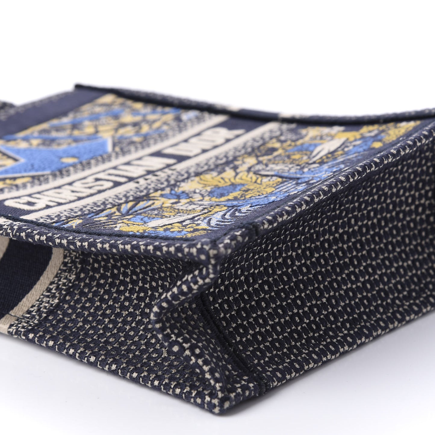 Canvas Embroidered Vertical L'Etoile Book Tote
