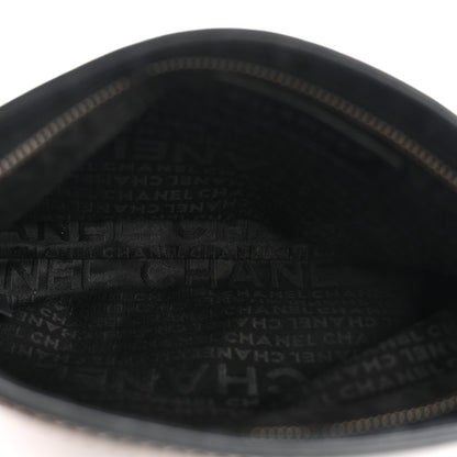 Chanel Lambskin Lax Pochette Black 4 of 9