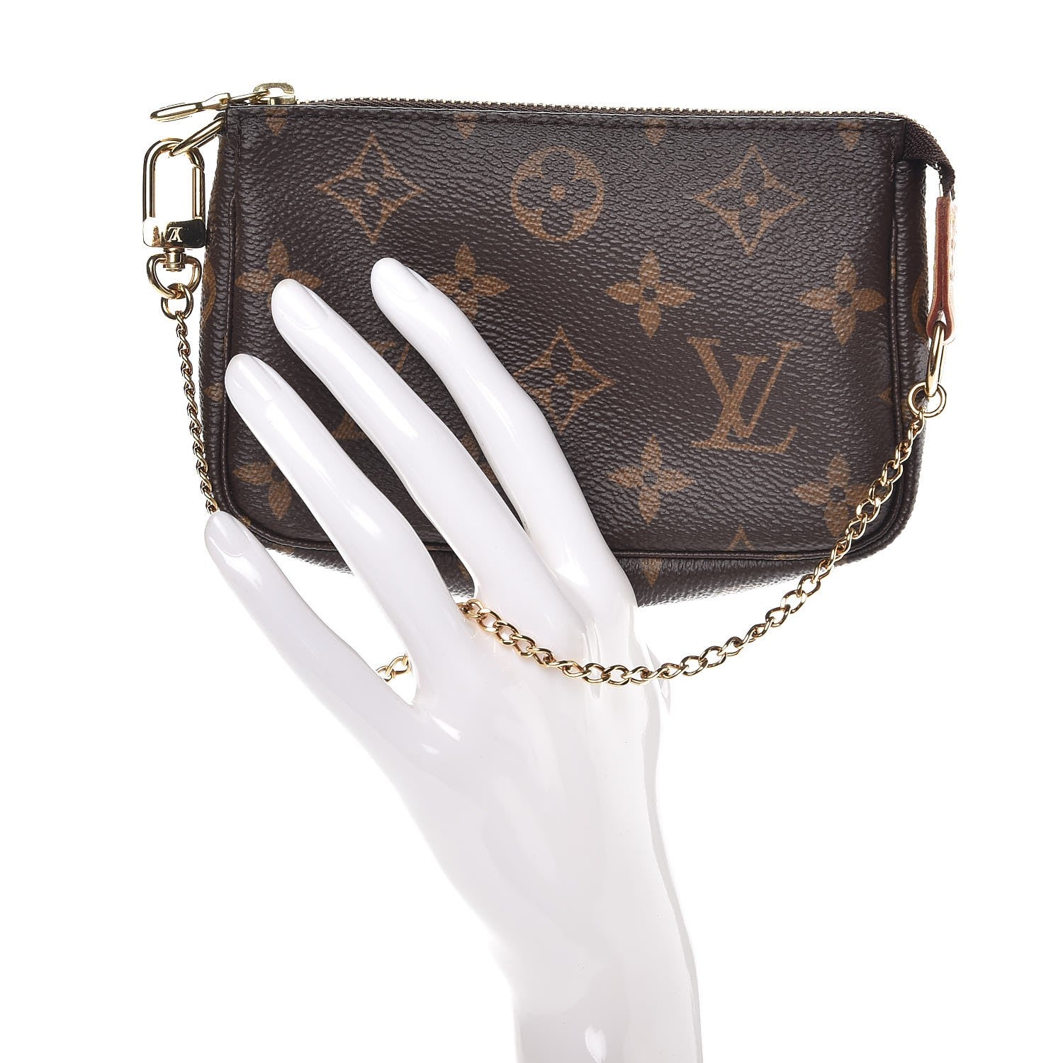 Louis Vuitton Monogram Mini Pochette Accessories 2 of 8