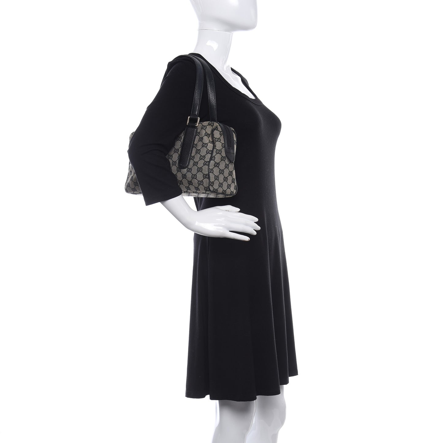 Monogram Small Boston Black