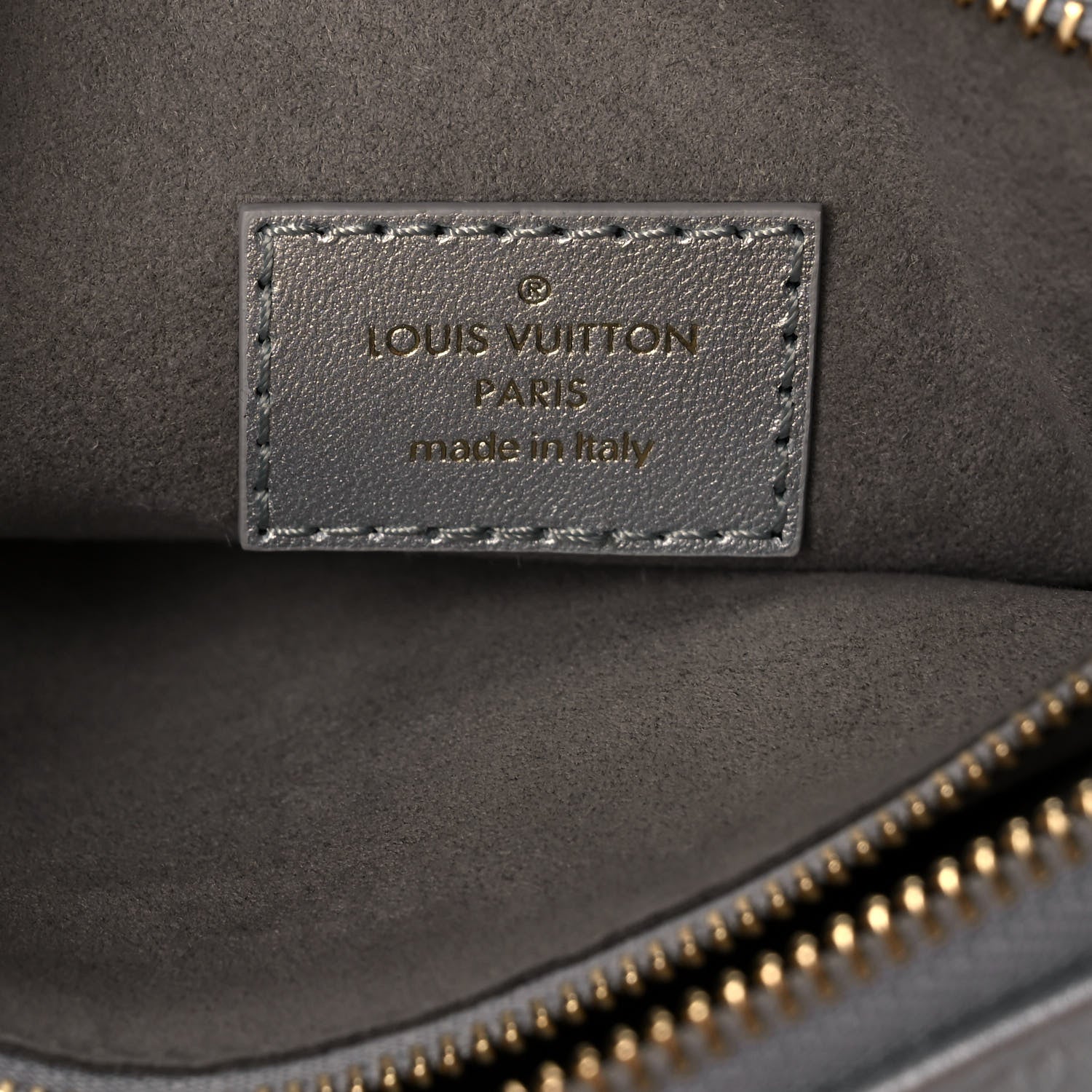 Louis Vuitton Lambskin Embossed Monogram Coussin BB Silver 5 of 9