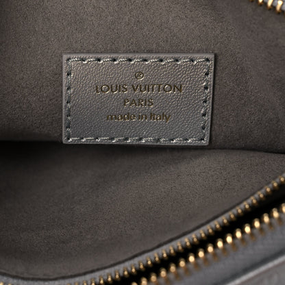 Louis Vuitton Lambskin Embossed Monogram Coussin BB Silver 5 of 9