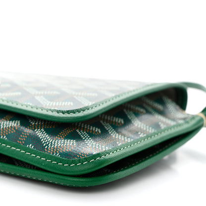 Goyard Goyardine Plumet Wallet Clutch Green 12 of 14