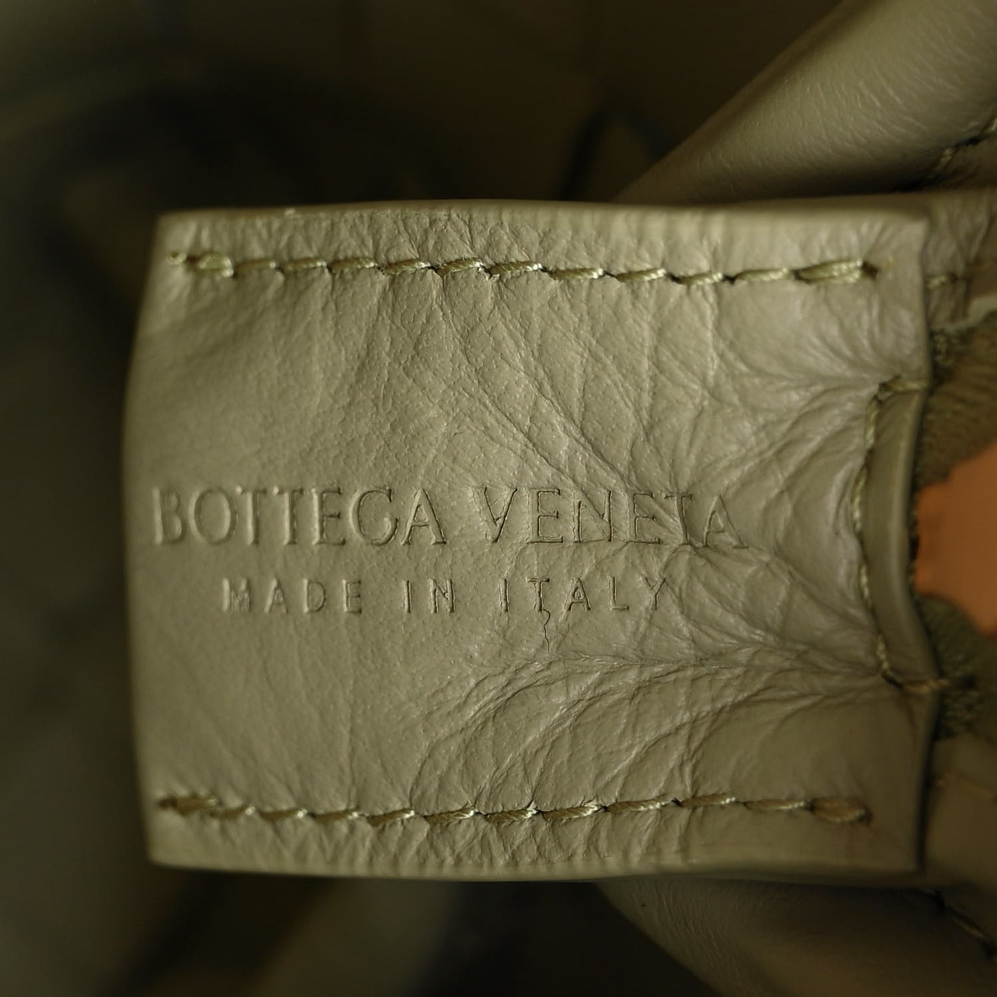 Nappa Intrecciato Mini Loop Camera Bag Travertine