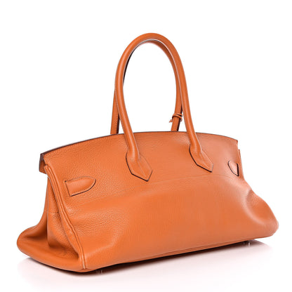 Hermes Taurillon Clemence JPG Birkin 42 Orange 3 of 11