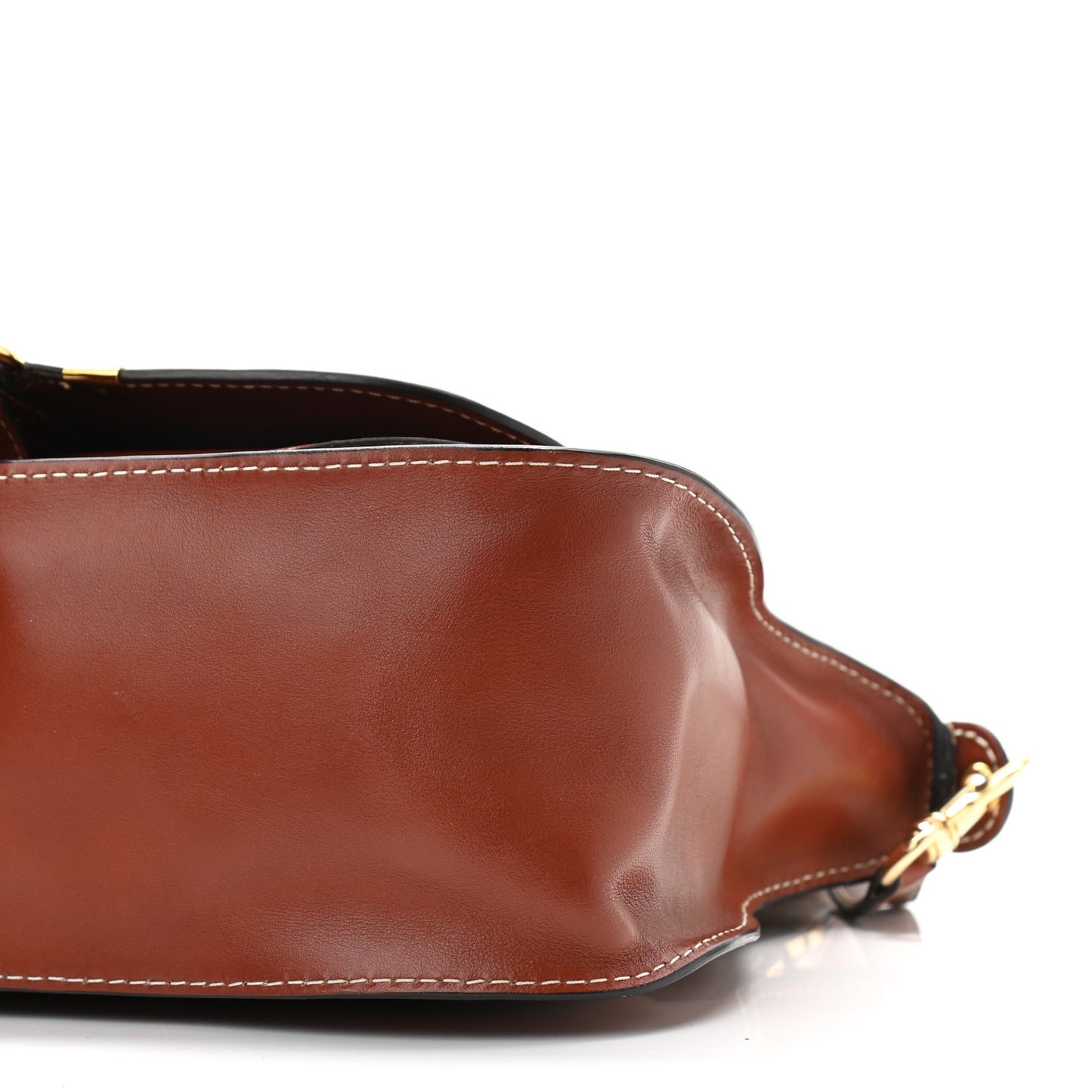 Calfskin Medium Marcie Satchel Brown