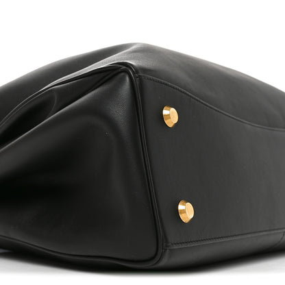 Balenciaga Smooth Calfskin Large Rodeo Top Handle Handbag Black 7 of 8