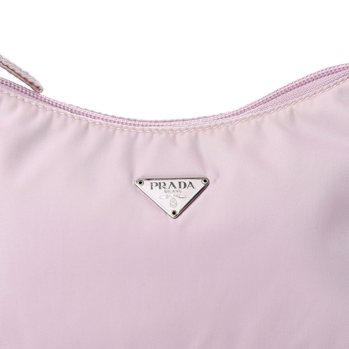 Tessuto Nylon Sport Shoulder Bag Rosa