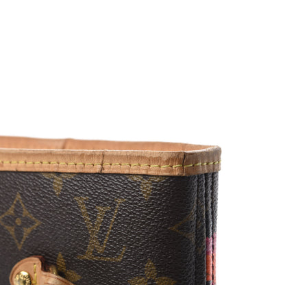 Louis Vuitton Monogram Roses Neverfull MM 8 of 17