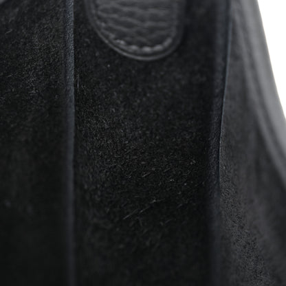 Hermes Taurillon Clemence Evelyne III PM Black 13 of 14