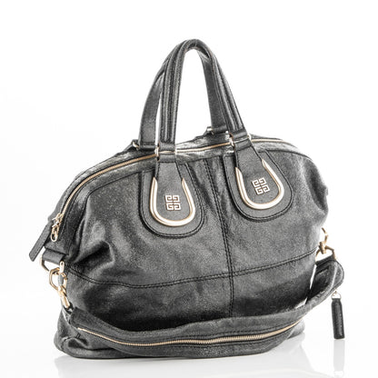 Givenchy Calfskin Stingray Embossed Medium Nightingale Grey 3 of 10