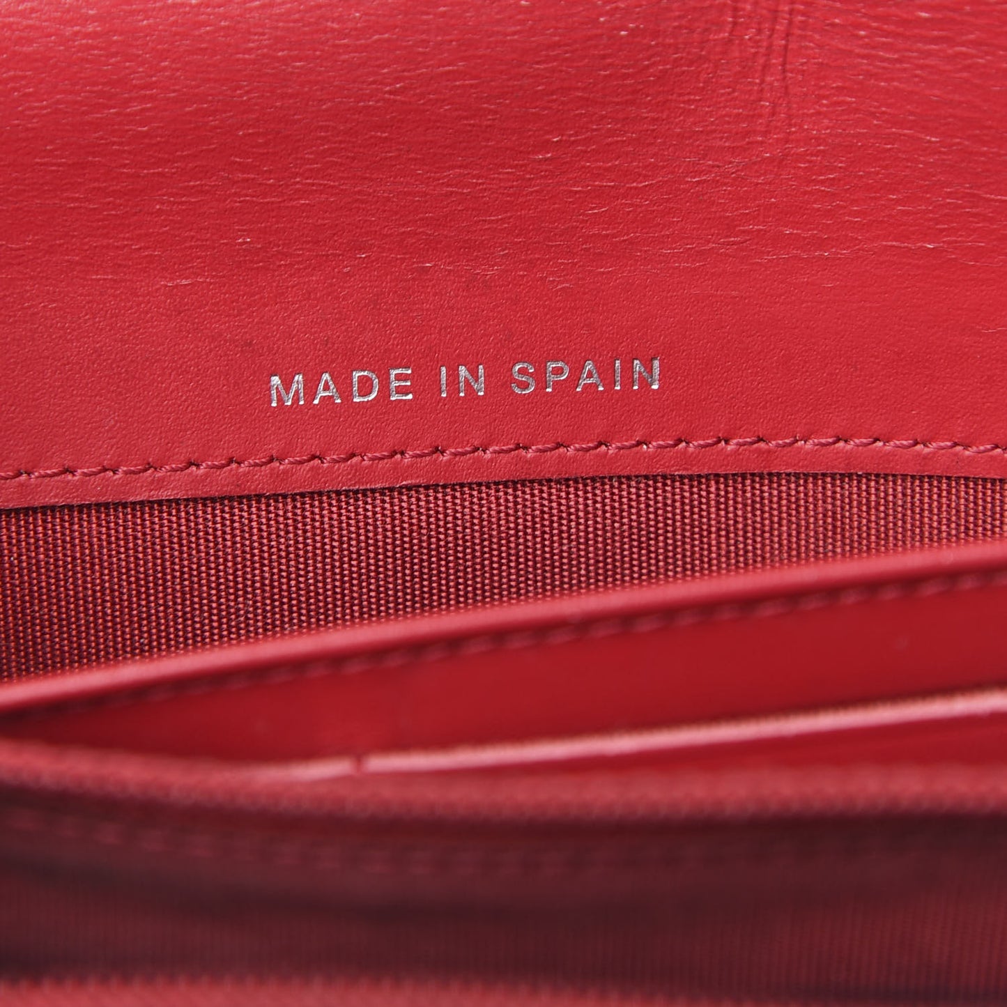 Caviar Timeless CC Large Flap Wallet Red