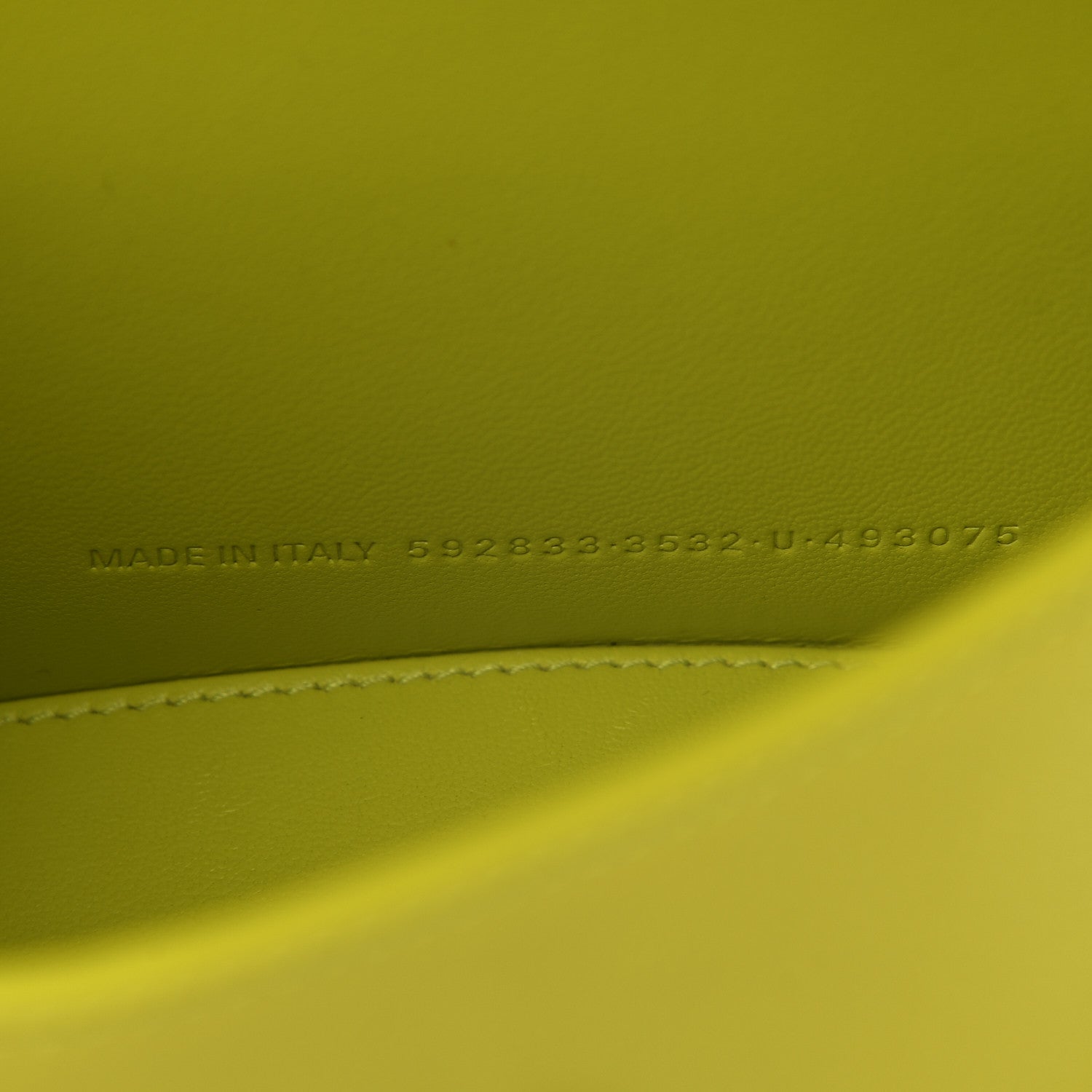 Balenciaga Grained Calfskin Hourglass Top Handle Bag XS Lime 7 of 12