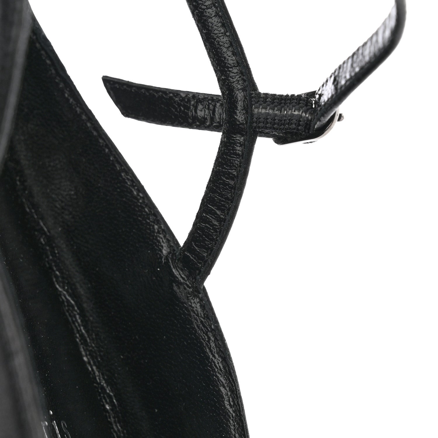 Christian Louboutin Calfskin Conclusive Ankle Strap Flats 38 Black 15 of 16