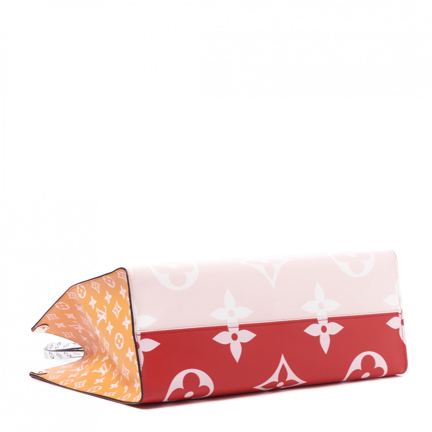 Louis Vuitton Monogram Giant Onthego GM Rouge Rose 4 of 8