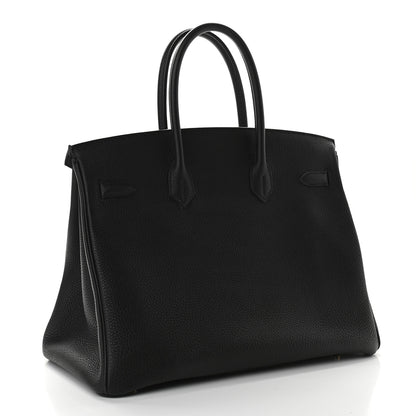 Hermes Togo Birkin 35 Black 2 of 9