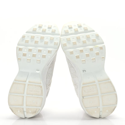 Gucci GG Supreme Monogram Womens Rhyton Sneakers 37.5 White 5 of 7