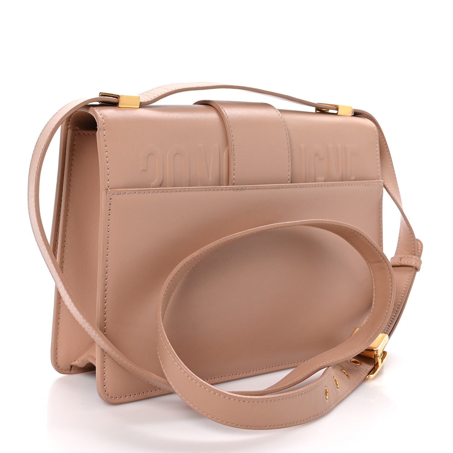 Christian Dior Box Calfskin 30 Montaigne Flap Bag Rose Des Vents 3 of 10