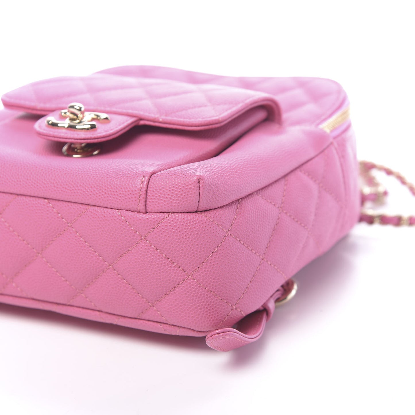 Caviar Quilted Small CC Day Backpack Pink