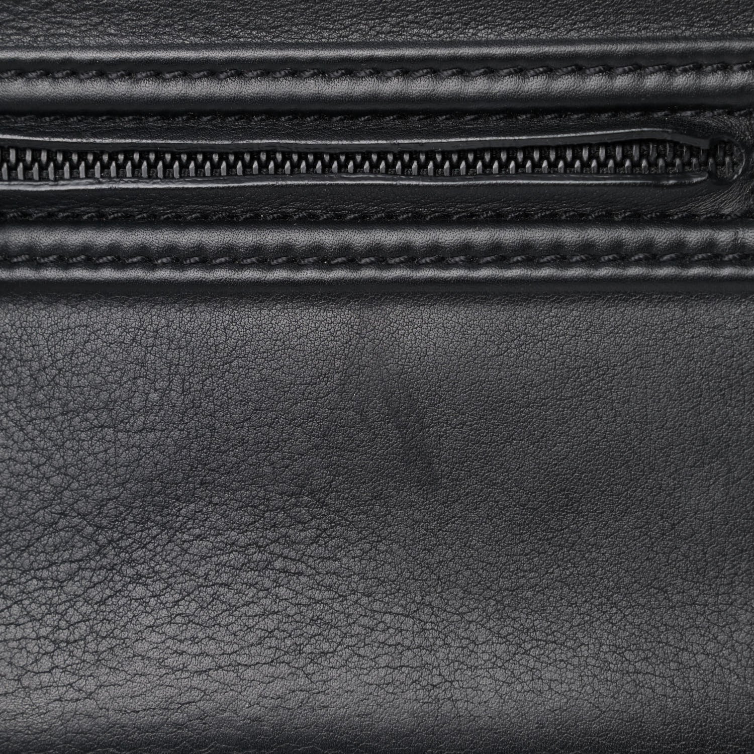 Celine Supple Calfskin Medium Phantom Luggage Black 5 of 7