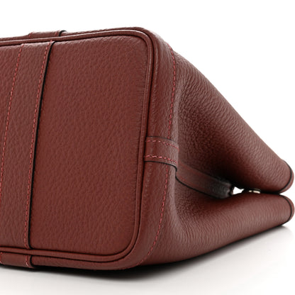 Hermes Vache Country Garden Party 30 TPM Rouge H 9 of 10