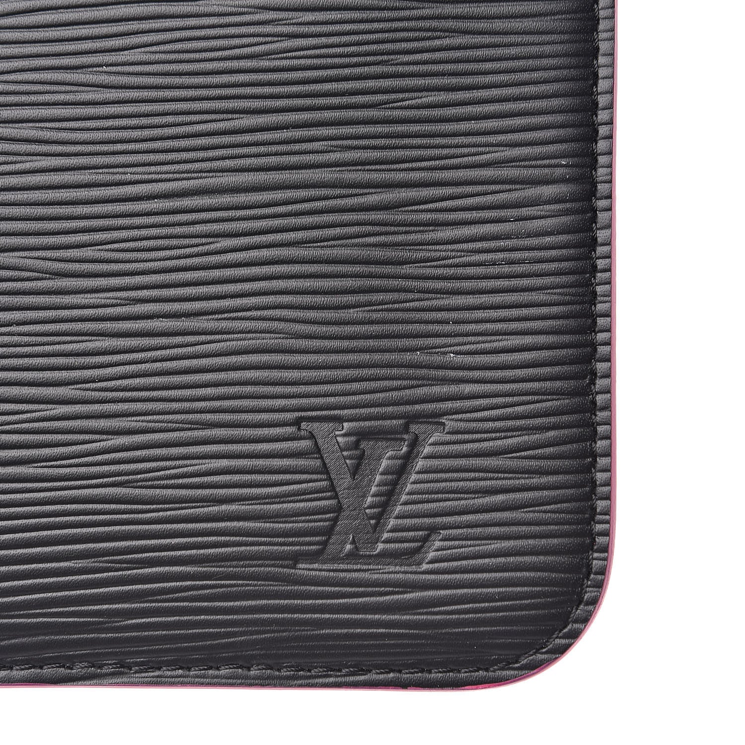 Louis Vuitton Epi Neverfull Pochette MM GM Black Hot Pink 8 of 10