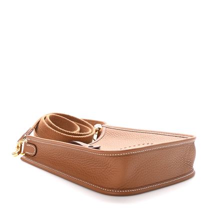 Hermes Taurillon Clemence Evelyne TPM Gold 4 of 11