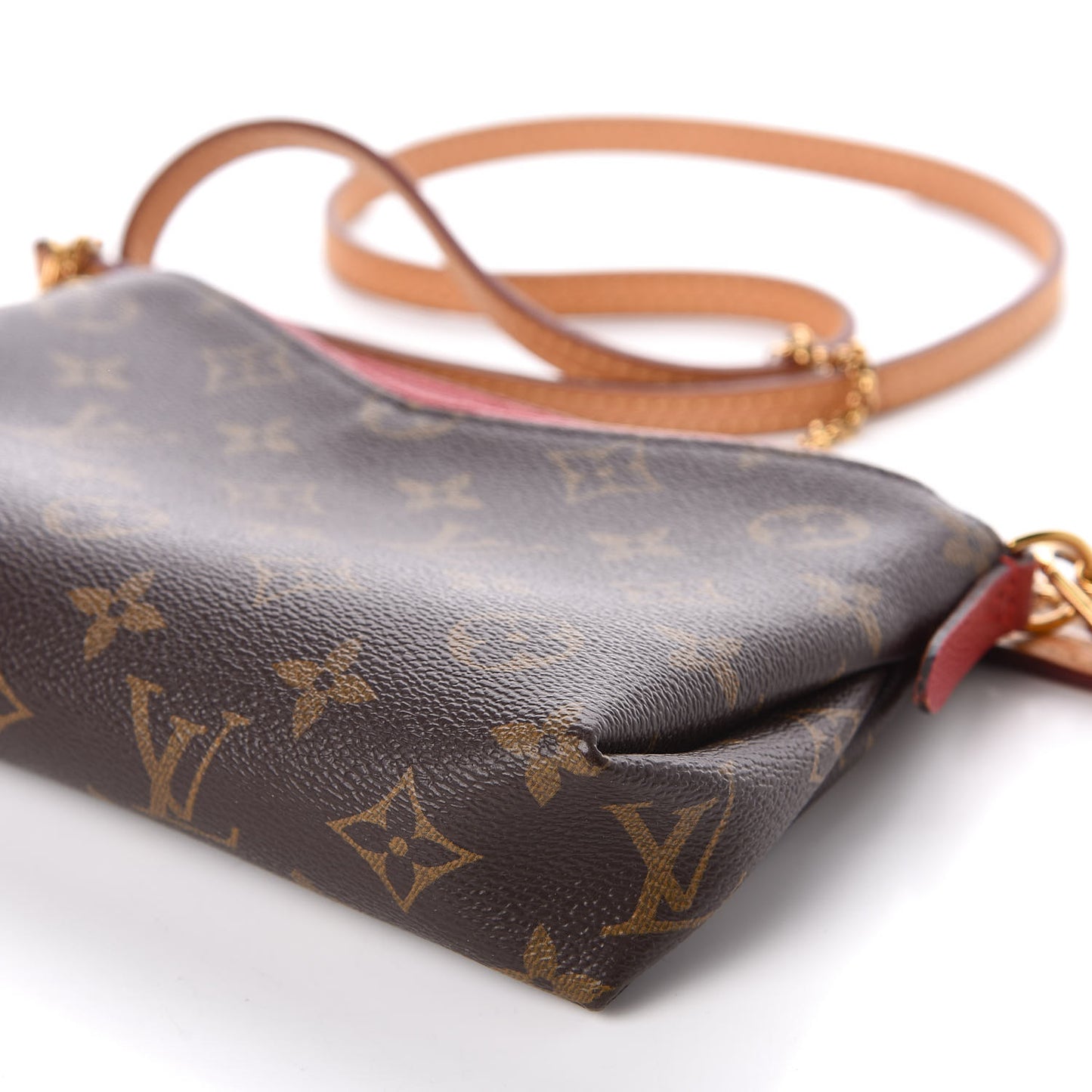 Monogram Pallas Clutch Cherry