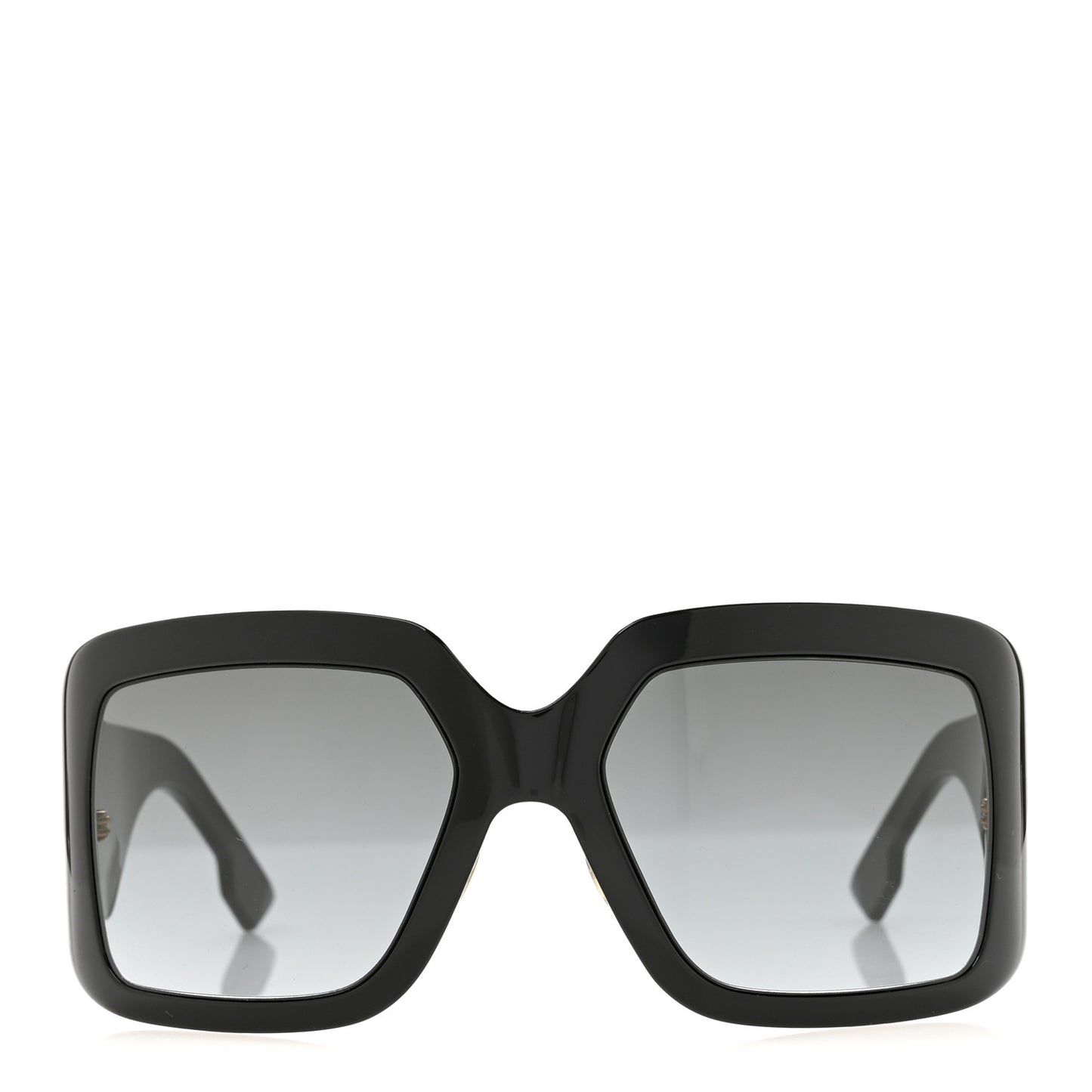Acetate Dior SoLight2 Square Sunglasses Black