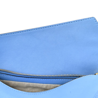 Loewe Calfskin Puzzle Hobo Celestine Blue 12 of 13