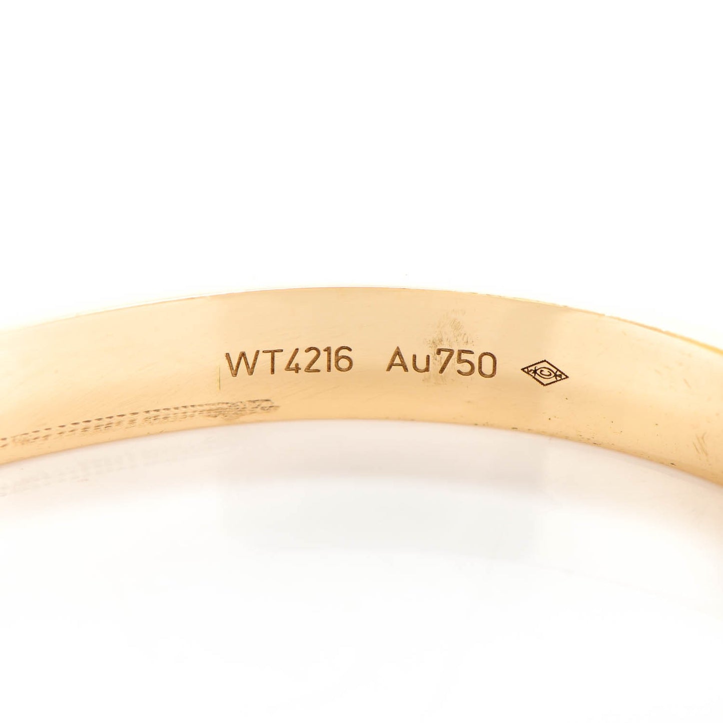 18K Yellow Gold LOVE Bracelet 17