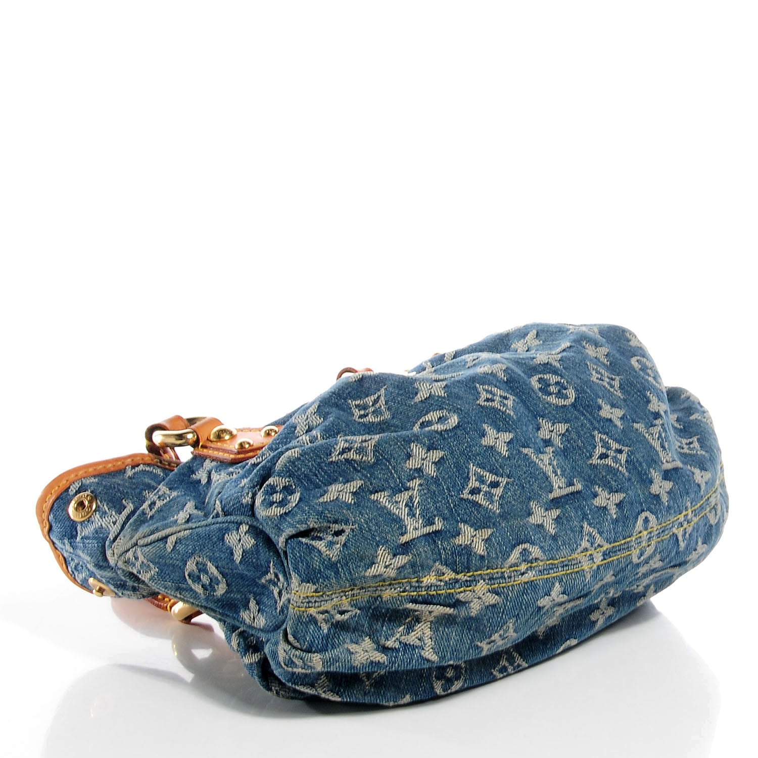 Louis Vuitton Denim Pleaty Blue 4 of 7
