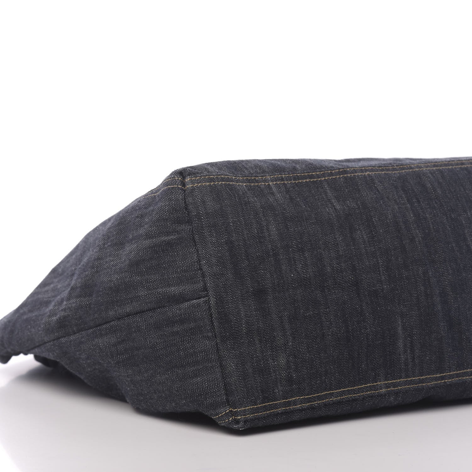 Chanel Denim XL Coco Cabas Tote Dark Blue 9 of 10