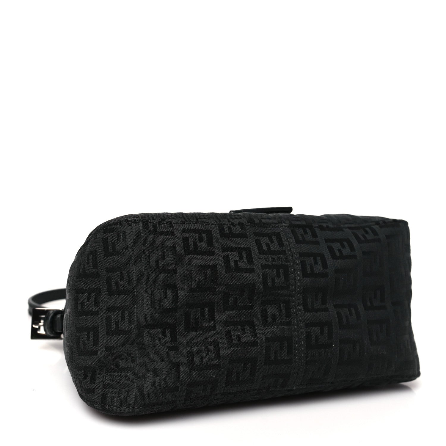 Fendi Zucchino Mini Mama Baguette Black 4 of 9