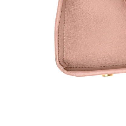 Saint Laurent Calfskin Monogram Small Cabas Pale Blush 13 of 17