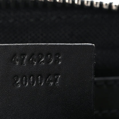 Gucci Soft GG Supreme Monogram Web Belt Bag Black Grey 7 of 9