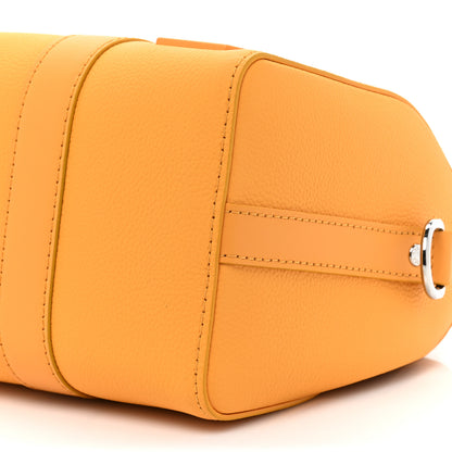 Louis Vuitton Grained Calfskin Aerogram City Keepall Safran Yellow 7 of 12