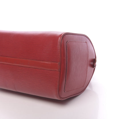 Louis Vuitton Epi Speedy 30 Castillan Red 16 of 16