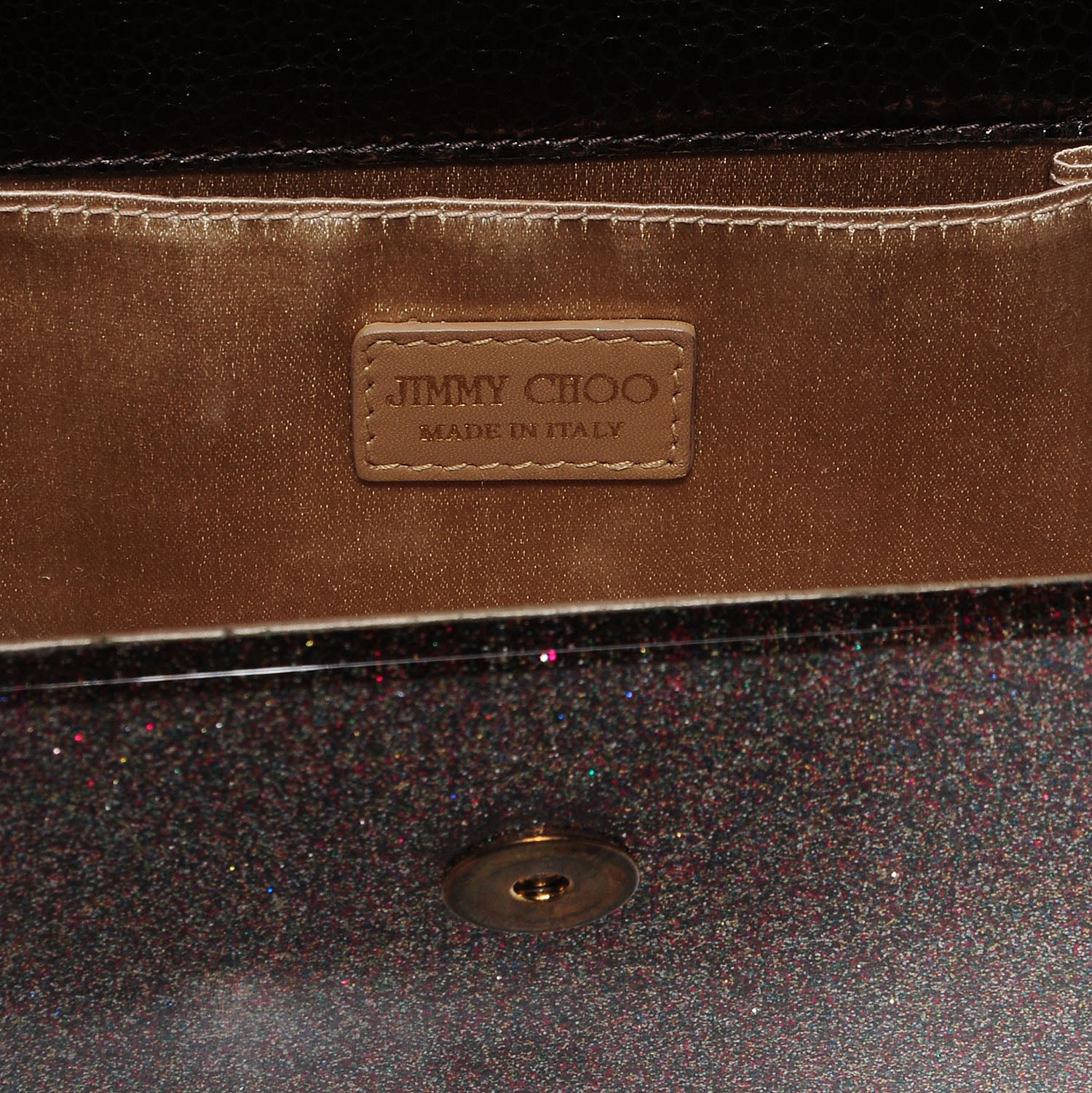 Jimmy Choo Acrylic Glitter Candy Clutch Multicolor 5 of 6