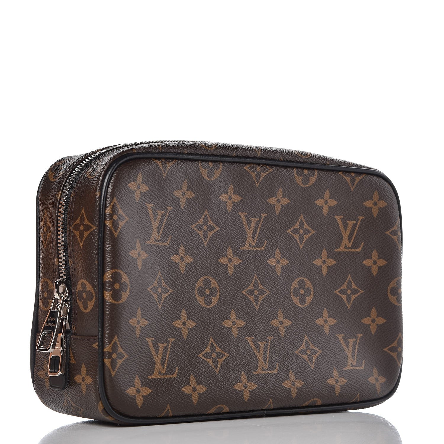 Louis Vuitton Monogram Macassar Toilet Pouch GM 3 of 7