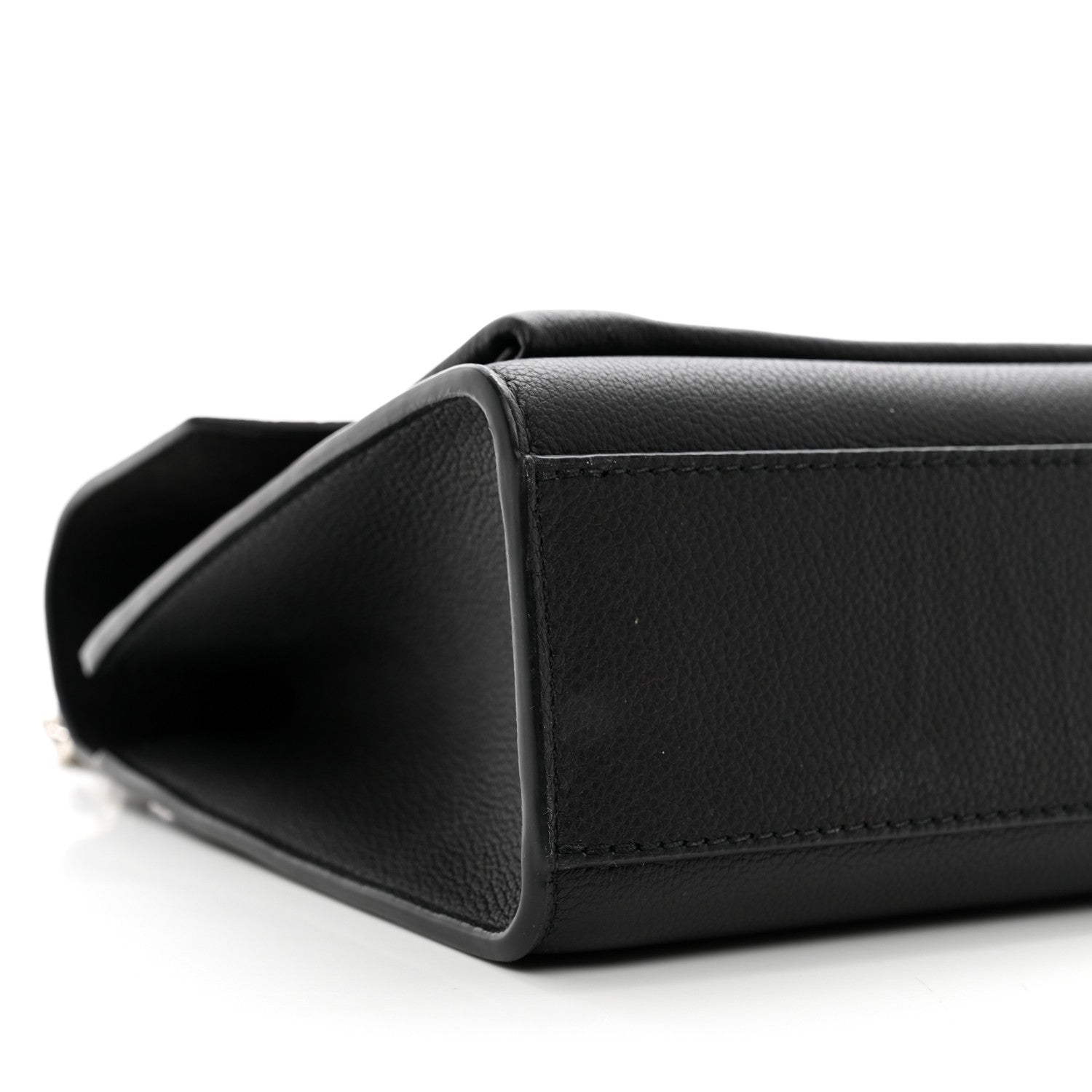 Louis Vuitton Soft Calfskin Mylockme Chain Bag BB Black 8 of 11