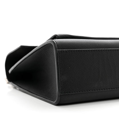 Louis Vuitton Soft Calfskin Mylockme Chain Bag BB Black 8 of 11