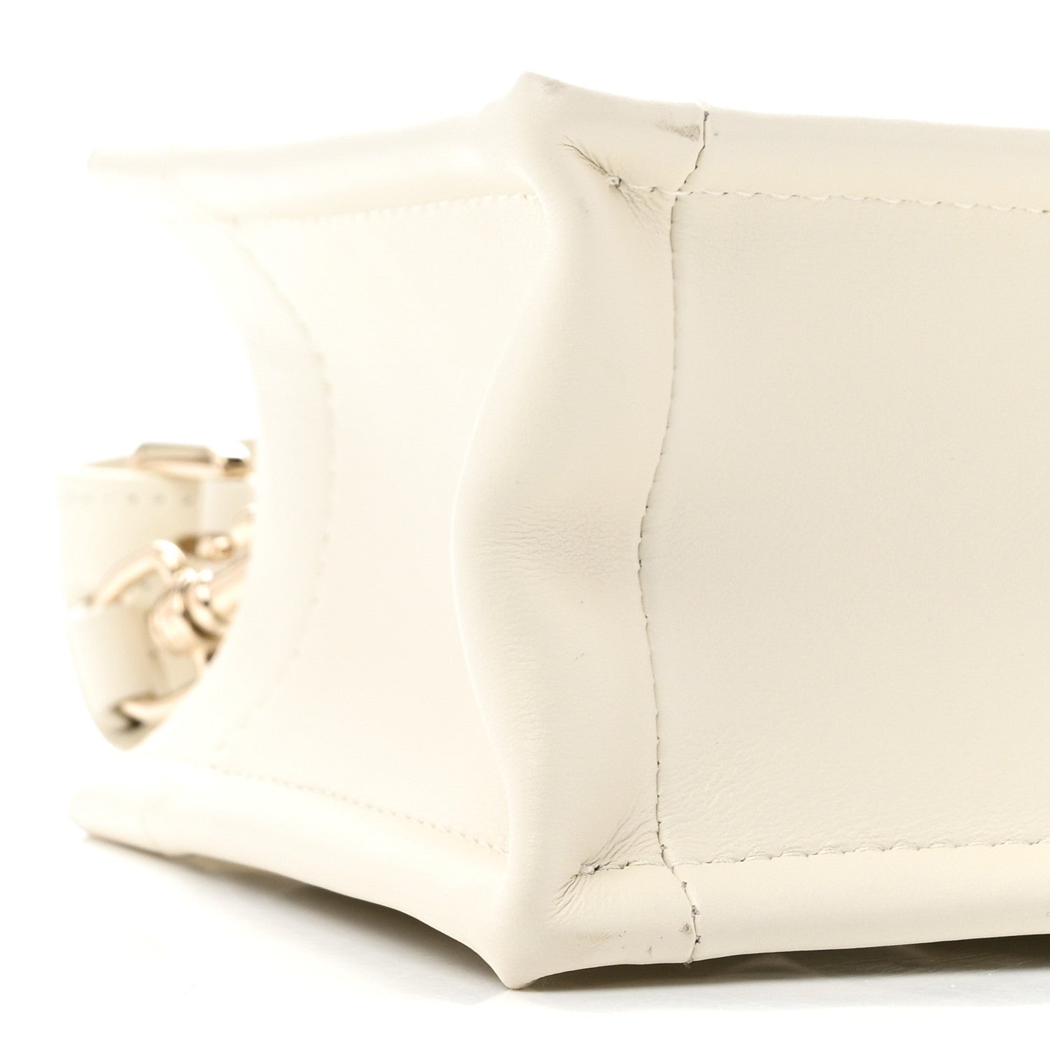 Christian Dior Calfskin Macrocannage Mini Book Tote Latte 9 of 11
