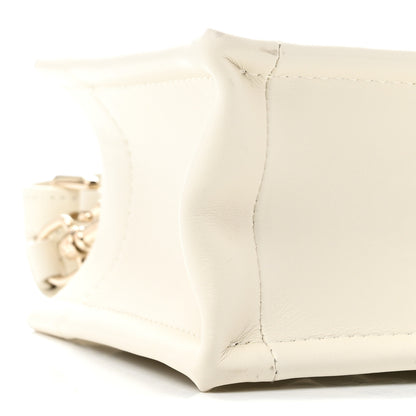Christian Dior Calfskin Macrocannage Mini Book Tote Latte 9 of 11