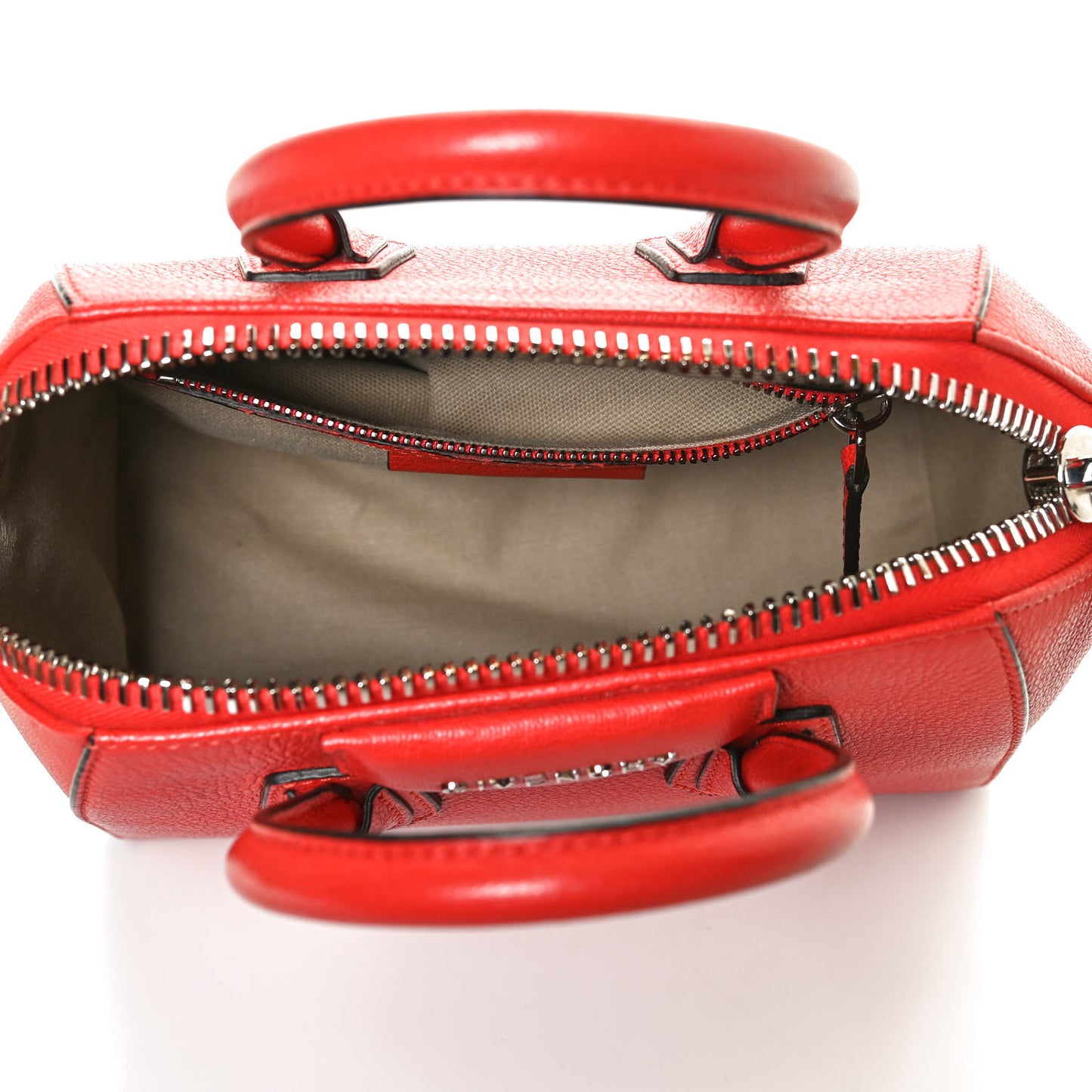 Sugar Goatskin Mini Antigona Red