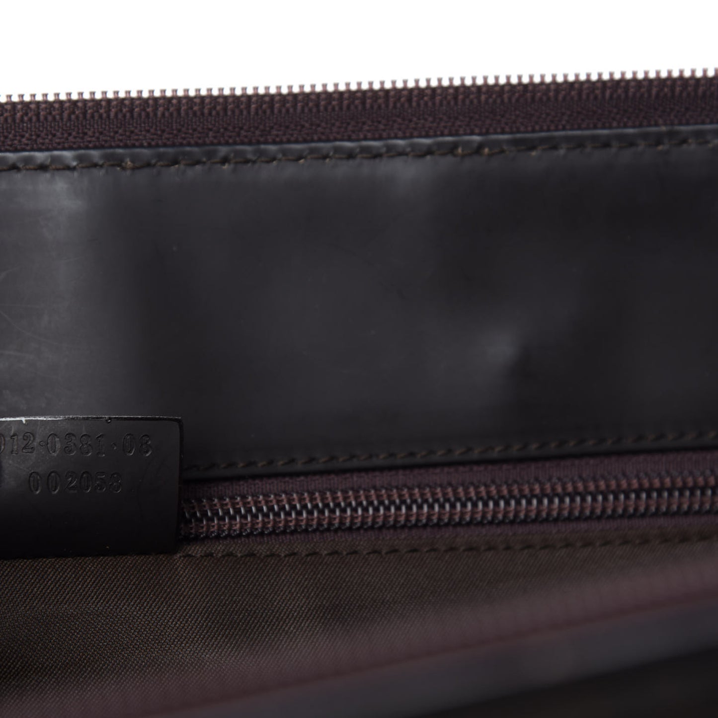 Nylon Monogram Travel Bag Dark Brown