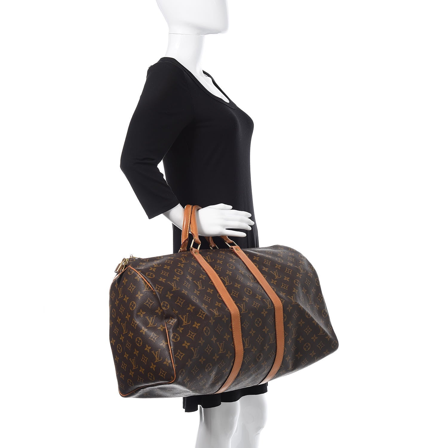Louis Vuitton Monogram Keepall 50 2 of 16