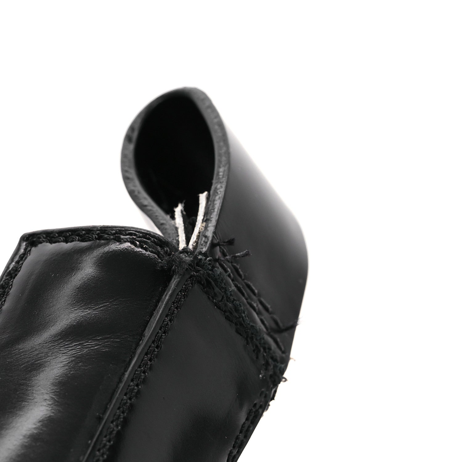 Bottega Veneta Calfskin Lean Boots 37.5 Black 11 of 13