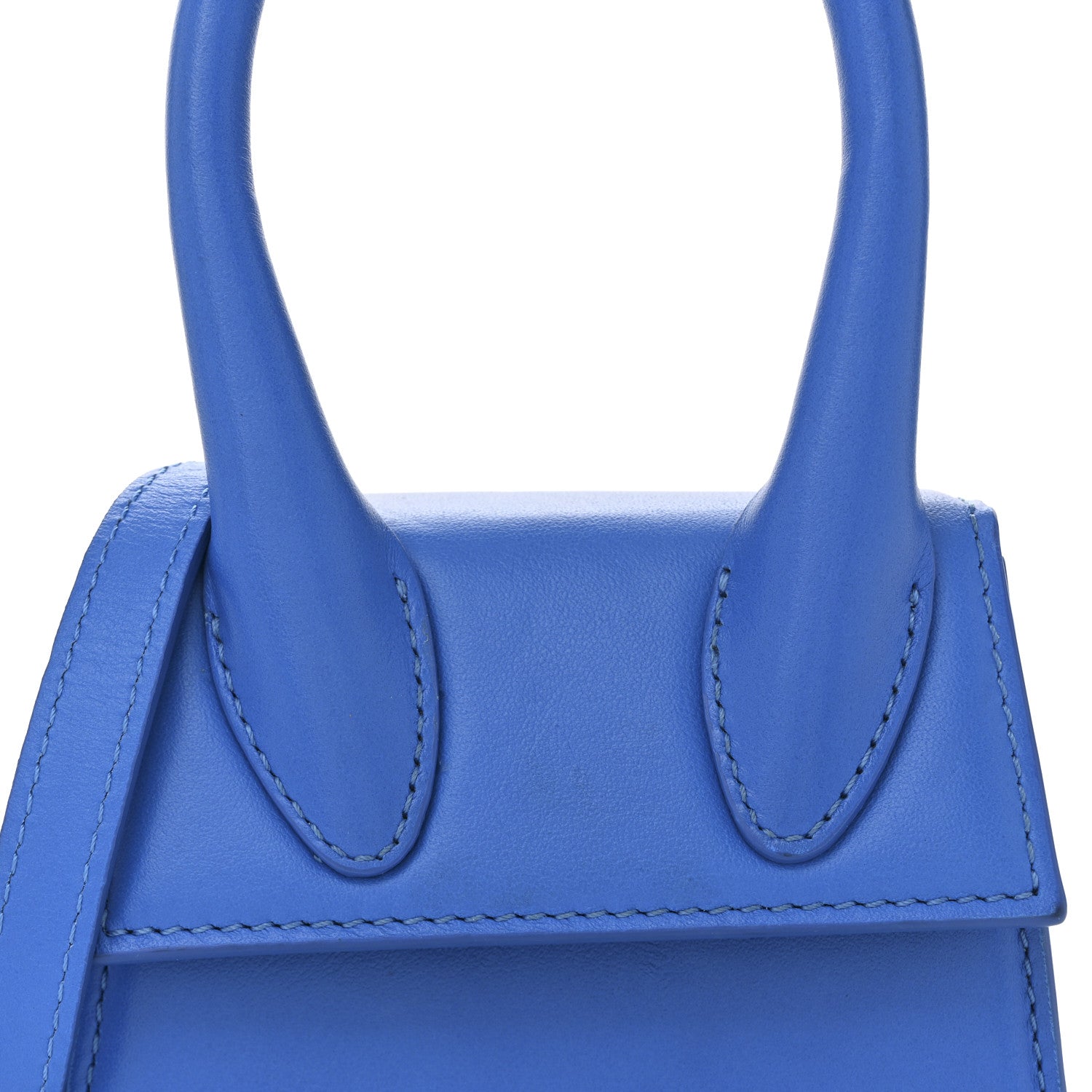 Jacquemus Smooth Calfskin Le Chiquito Blue 7 of 10